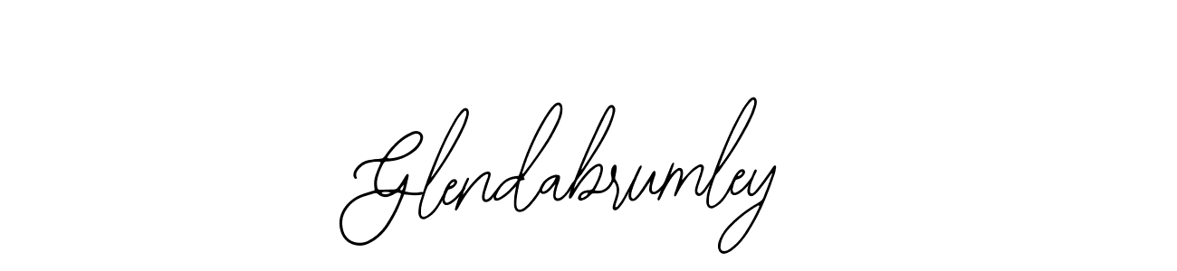 Similarly Bearetta-2O07w is the best handwritten signature design. Signature creator online .You can use it as an online autograph creator for name Glendabrumley. Glendabrumley signature style 12 images and pictures png