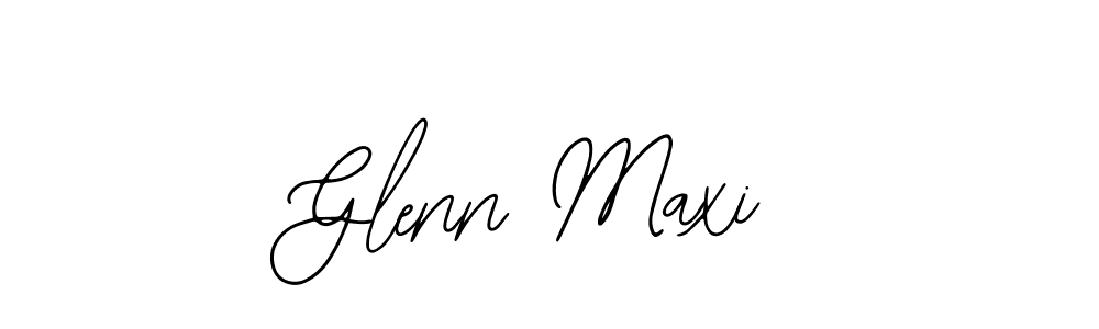 Similarly Bearetta-2O07w is the best handwritten signature design. Signature creator online .You can use it as an online autograph creator for name Glenn Maxi. Glenn Maxi signature style 12 images and pictures png