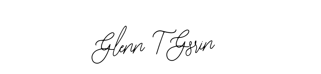 Make a beautiful signature design for name Glenn T Gsrin. Use this online signature maker to create a handwritten signature for free. Glenn T Gsrin signature style 12 images and pictures png