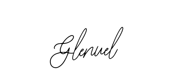 Best and Professional Signature Style for Glenuel. Bearetta-2O07w Best Signature Style Collection. Glenuel signature style 12 images and pictures png