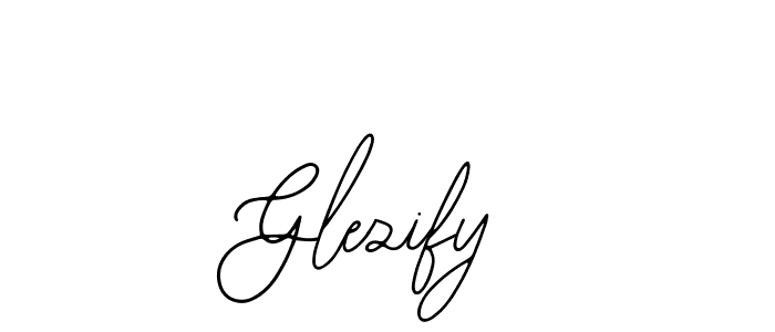 Use a signature maker to create a handwritten signature online. With this signature software, you can design (Bearetta-2O07w) your own signature for name Glezify. Glezify signature style 12 images and pictures png