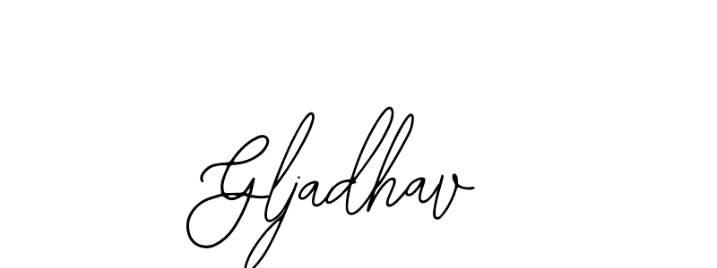 How to make Gljadhav signature? Bearetta-2O07w is a professional autograph style. Create handwritten signature for Gljadhav name. Gljadhav signature style 12 images and pictures png