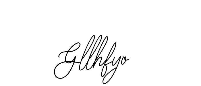 if you are searching for the best signature style for your name Gllhfyo. so please give up your signature search. here we have designed multiple signature styles  using Bearetta-2O07w. Gllhfyo signature style 12 images and pictures png