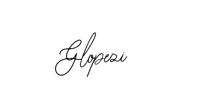 if you are searching for the best signature style for your name Glopezi. so please give up your signature search. here we have designed multiple signature styles  using Bearetta-2O07w. Glopezi signature style 12 images and pictures png