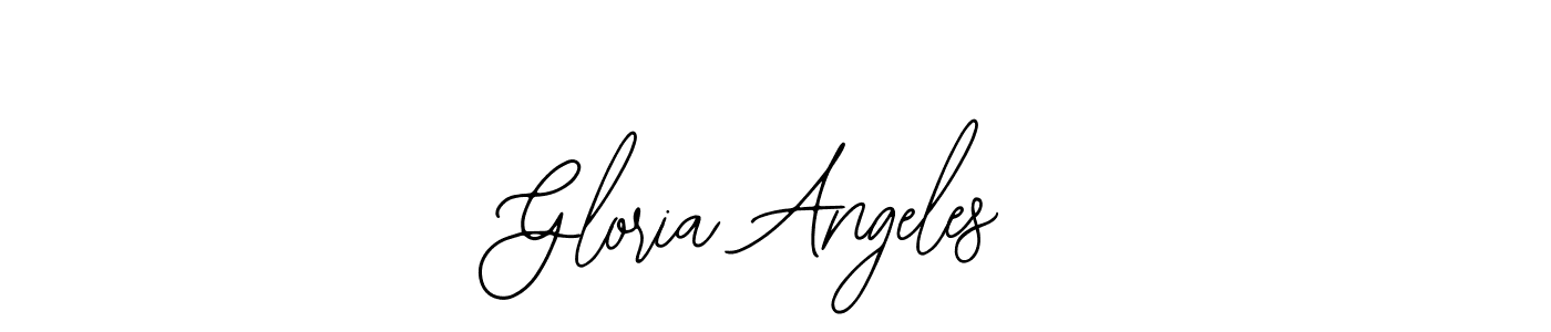 Make a short Gloria Angeles signature style. Manage your documents anywhere anytime using Bearetta-2O07w. Create and add eSignatures, submit forms, share and send files easily. Gloria Angeles signature style 12 images and pictures png