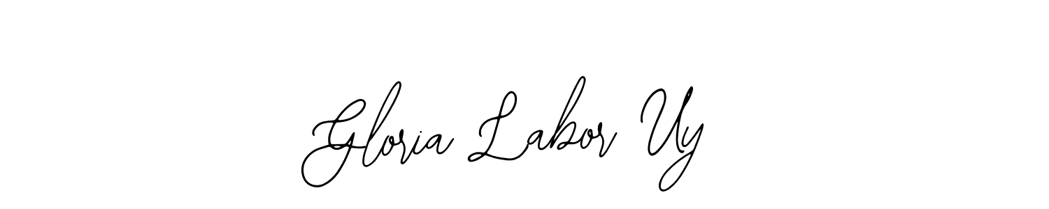 It looks lik you need a new signature style for name Gloria Labor Uy. Design unique handwritten (Bearetta-2O07w) signature with our free signature maker in just a few clicks. Gloria Labor Uy signature style 12 images and pictures png