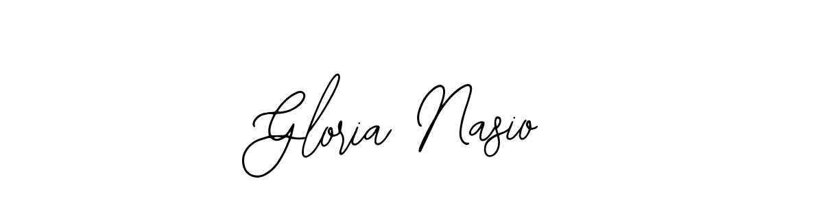 It looks lik you need a new signature style for name Gloria Nasio. Design unique handwritten (Bearetta-2O07w) signature with our free signature maker in just a few clicks. Gloria Nasio signature style 12 images and pictures png