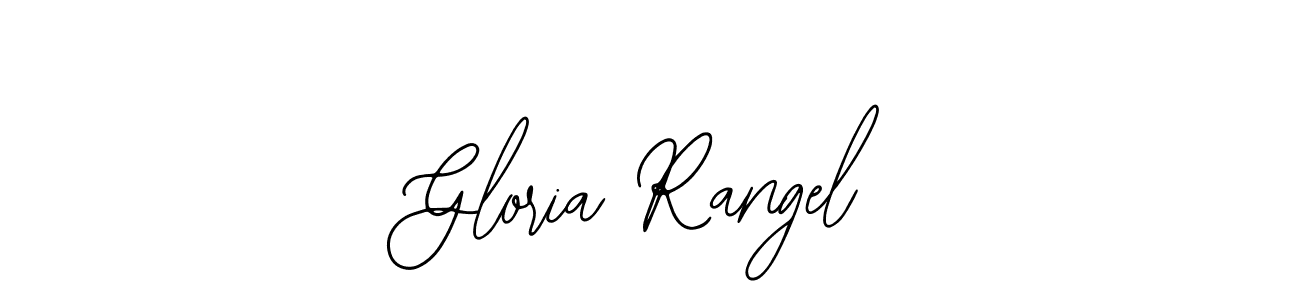 How to make Gloria Rangel name signature. Use Bearetta-2O07w style for creating short signs online. This is the latest handwritten sign. Gloria Rangel signature style 12 images and pictures png