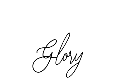 You should practise on your own different ways (Bearetta-2O07w) to write your name (Glory) in signature. don't let someone else do it for you. Glory signature style 12 images and pictures png