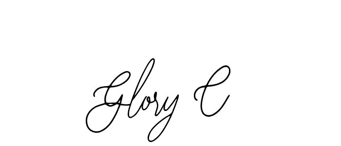 Glory C stylish signature style. Best Handwritten Sign (Bearetta-2O07w) for my name. Handwritten Signature Collection Ideas for my name Glory C. Glory C signature style 12 images and pictures png