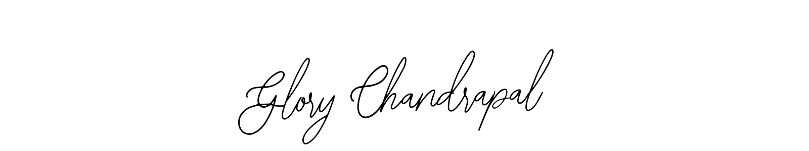 You can use this online signature creator to create a handwritten signature for the name Glory Chandrapal. This is the best online autograph maker. Glory Chandrapal signature style 12 images and pictures png