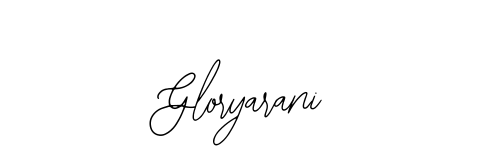 if you are searching for the best signature style for your name Gloryarani. so please give up your signature search. here we have designed multiple signature styles  using Bearetta-2O07w. Gloryarani signature style 12 images and pictures png