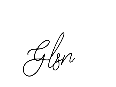 How to make Glsn signature? Bearetta-2O07w is a professional autograph style. Create handwritten signature for Glsn name. Glsn signature style 12 images and pictures png