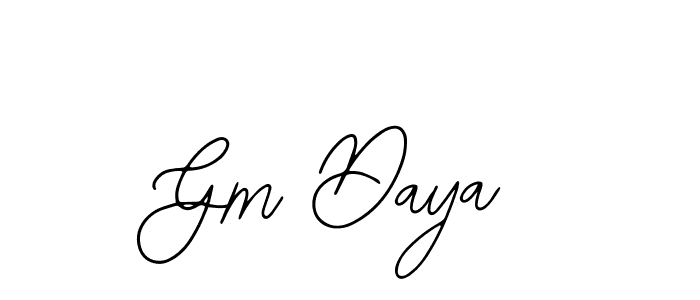 See photos of Gm Daya official signature by Spectra . Check more albums & portfolios. Read reviews & check more about Bearetta-2O07w font. Gm Daya signature style 12 images and pictures png