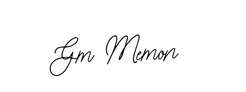 The best way (Bearetta-2O07w) to make a short signature is to pick only two or three words in your name. The name Gm Memon include a total of six letters. For converting this name. Gm Memon signature style 12 images and pictures png