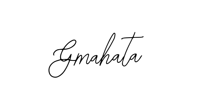 Also we have Gmahata name is the best signature style. Create professional handwritten signature collection using Bearetta-2O07w autograph style. Gmahata signature style 12 images and pictures png