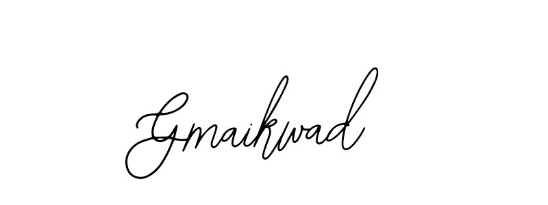 Gmaikwad stylish signature style. Best Handwritten Sign (Bearetta-2O07w) for my name. Handwritten Signature Collection Ideas for my name Gmaikwad. Gmaikwad signature style 12 images and pictures png