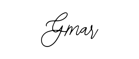 A modern signature idea for name Gmar using Bearetta-2O07w font. Clean strokes and elegant curves make it stand out instantly. Gmar signature style 12 images and pictures png