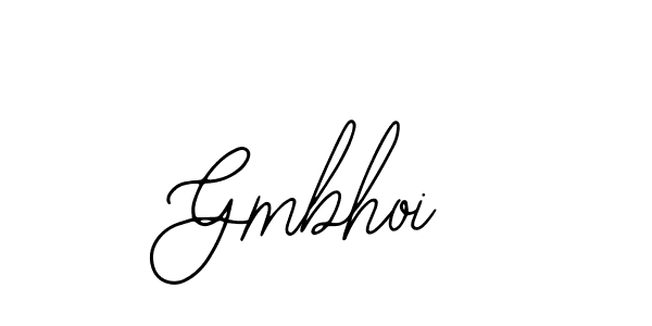 You should practise on your own different ways (Bearetta-2O07w) to write your name (Gmbhoi) in signature. don't let someone else do it for you. Gmbhoi signature style 12 images and pictures png