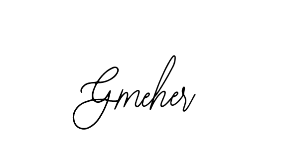 Gmeher stylish signature style. Best Handwritten Sign (Bearetta-2O07w) for my name. Handwritten Signature Collection Ideas for my name Gmeher. Gmeher signature style 12 images and pictures png