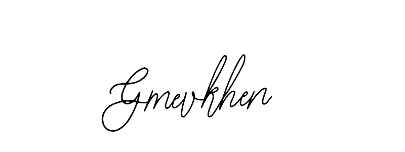 Make a beautiful signature design for name Gmevkhen. With this signature (Bearetta-2O07w) style, you can create a handwritten signature for free. Gmevkhen signature style 12 images and pictures png