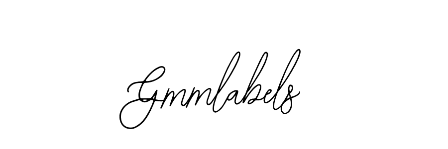 How to make Gmmlabels name signature. Use Bearetta-2O07w style for creating short signs online. This is the latest handwritten sign. Gmmlabels signature style 12 images and pictures png