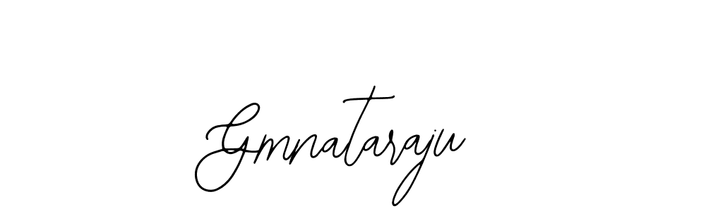 You should practise on your own different ways (Bearetta-2O07w) to write your name (Gmnataraju) in signature. don't let someone else do it for you. Gmnataraju signature style 12 images and pictures png