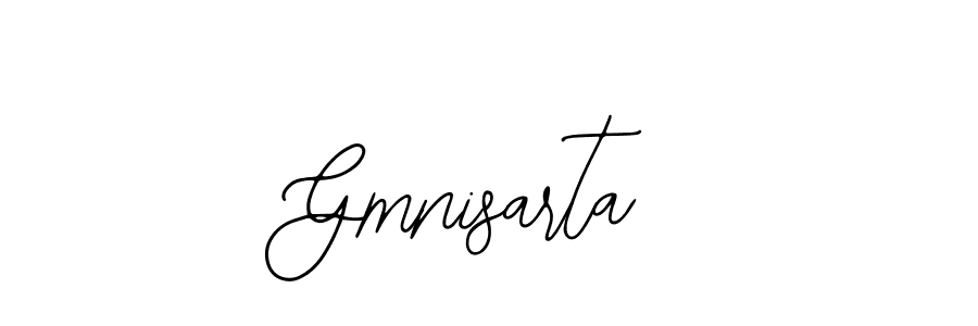 How to Draw Gmnisarta signature style? Bearetta-2O07w is a latest design signature styles for name Gmnisarta. Gmnisarta signature style 12 images and pictures png