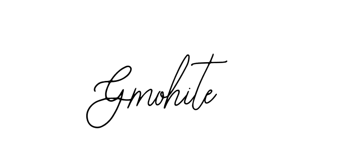 The best way (Bearetta-2O07w) to make a short signature is to pick only two or three words in your name. The name Gmohite include a total of six letters. For converting this name. Gmohite signature style 12 images and pictures png