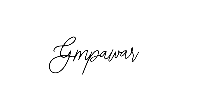 Gmpawar stylish signature style. Best Handwritten Sign (Bearetta-2O07w) for my name. Handwritten Signature Collection Ideas for my name Gmpawar. Gmpawar signature style 12 images and pictures png