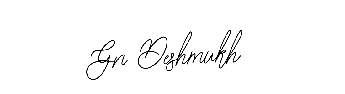 The best way (Bearetta-2O07w) to make a short signature is to pick only two or three words in your name. The name Gn Deshmukh include a total of six letters. For converting this name. Gn Deshmukh signature style 12 images and pictures png