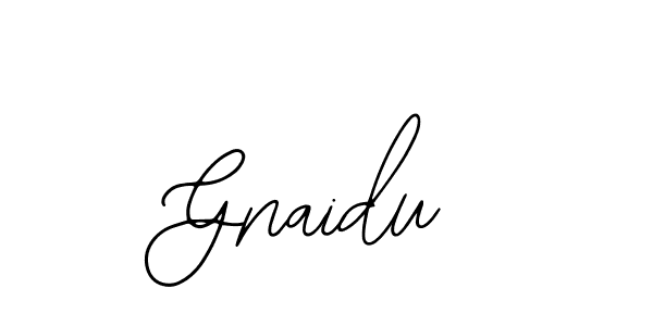 Create a beautiful signature design for name Gnaidu. With this signature (Bearetta-2O07w) fonts, you can make a handwritten signature for free. Gnaidu signature style 12 images and pictures png