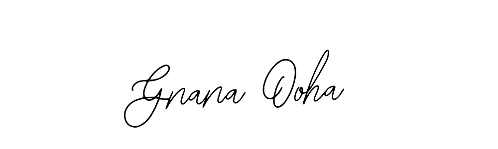 How to Draw Gnana Ooha signature style? Bearetta-2O07w is a latest design signature styles for name Gnana Ooha. Gnana Ooha signature style 12 images and pictures png