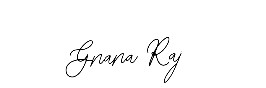 You should practise on your own different ways (Bearetta-2O07w) to write your name (Gnana Raj) in signature. don't let someone else do it for you. Gnana Raj signature style 12 images and pictures png