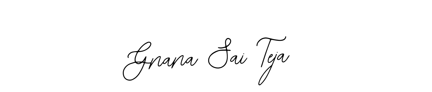 Design your own signature with our free online signature maker. With this signature software, you can create a handwritten (Bearetta-2O07w) signature for name Gnana Sai Teja. Gnana Sai Teja signature style 12 images and pictures png