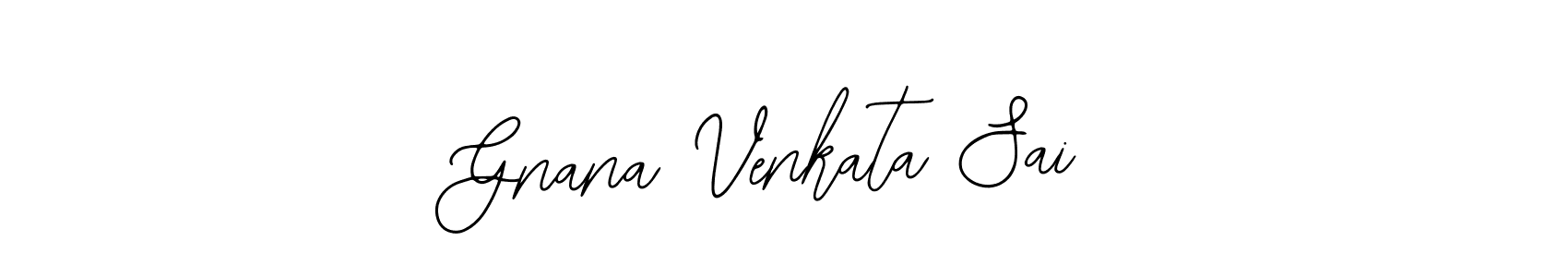 Make a beautiful signature design for name Gnana Venkata Sai. With this signature (Bearetta-2O07w) style, you can create a handwritten signature for free. Gnana Venkata Sai signature style 12 images and pictures png