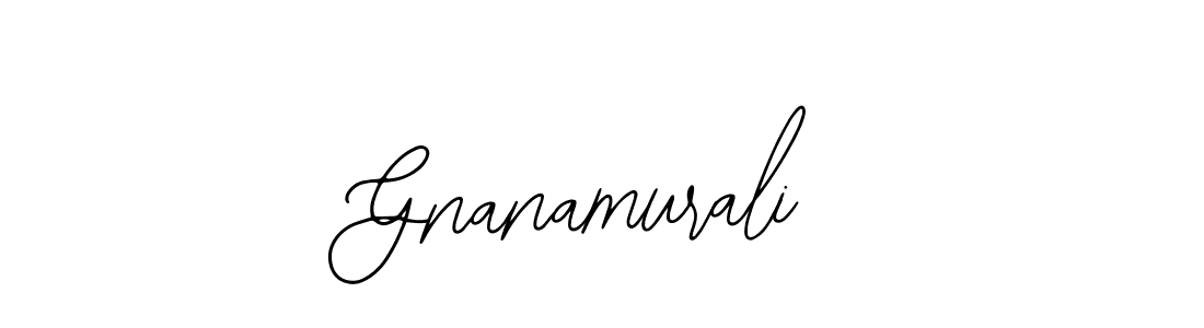 Use a signature maker to create a handwritten signature online. With this signature software, you can design (Bearetta-2O07w) your own signature for name Gnanamurali. Gnanamurali signature style 12 images and pictures png