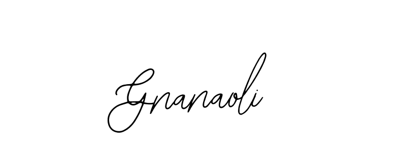 How to make Gnanaoli signature? Bearetta-2O07w is a professional autograph style. Create handwritten signature for Gnanaoli name. Gnanaoli signature style 12 images and pictures png