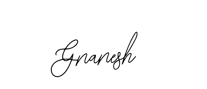 Gnanesh stylish signature style. Best Handwritten Sign (Bearetta-2O07w) for my name. Handwritten Signature Collection Ideas for my name Gnanesh. Gnanesh signature style 12 images and pictures png