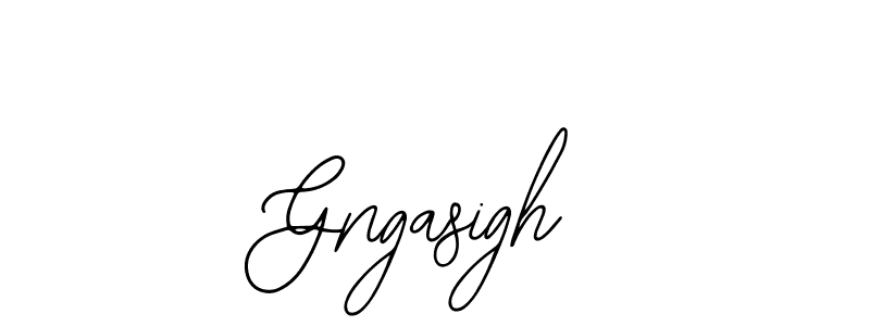 if you are searching for the best signature style for your name Gngasigh. so please give up your signature search. here we have designed multiple signature styles  using Bearetta-2O07w. Gngasigh signature style 12 images and pictures png
