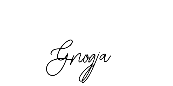 Gnogja stylish signature style. Best Handwritten Sign (Bearetta-2O07w) for my name. Handwritten Signature Collection Ideas for my name Gnogja. Gnogja signature style 12 images and pictures png
