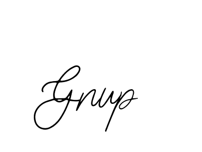 Make a beautiful signature design for name Gnup. With this signature (Bearetta-2O07w) style, you can create a handwritten signature for free. Gnup signature style 12 images and pictures png