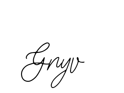 How to make Gnyv signature? Bearetta-2O07w is a professional autograph style. Create handwritten signature for Gnyv name. Gnyv signature style 12 images and pictures png
