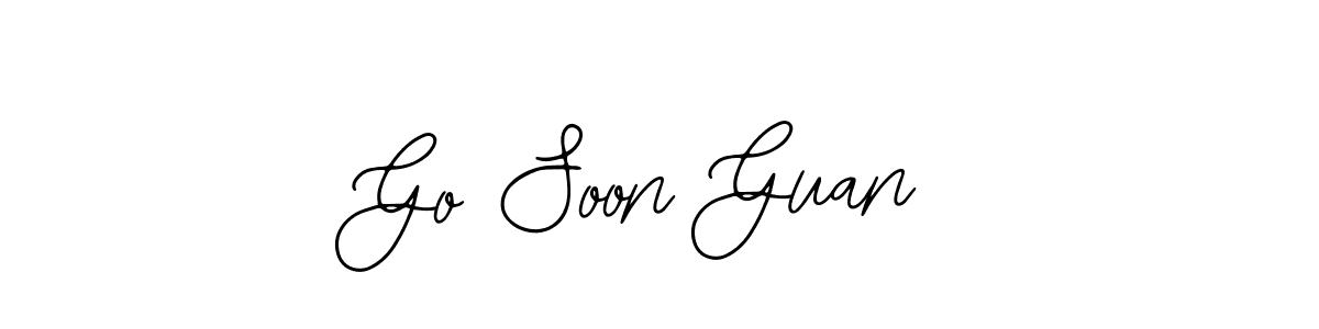if you are searching for the best signature style for your name Go Soon Guan. so please give up your signature search. here we have designed multiple signature styles  using Bearetta-2O07w. Go Soon Guan signature style 12 images and pictures png
