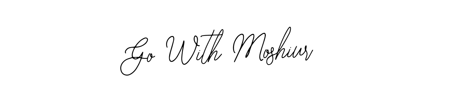 This is the best signature style for the Go With Moshiur name. Also you like these signature font (Bearetta-2O07w). Mix name signature. Go With Moshiur signature style 12 images and pictures png