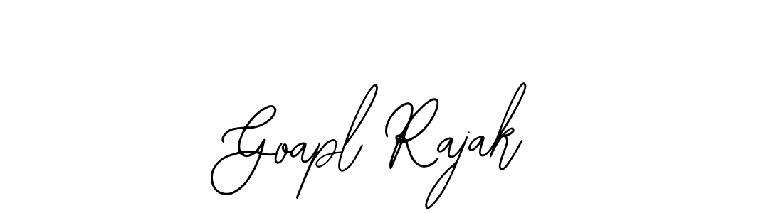 Also You can easily find your signature by using the search form. We will create Goapl Rajak name handwritten signature images for you free of cost using Bearetta-2O07w sign style. Goapl Rajak signature style 12 images and pictures png