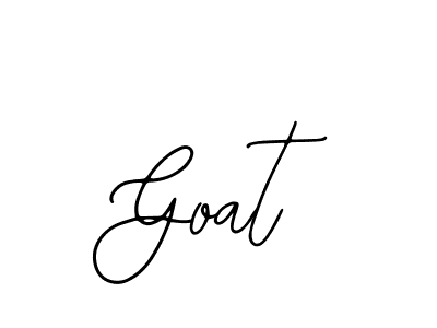 Use a signature maker to create a handwritten signature online. With this signature software, you can design (Bearetta-2O07w) your own signature for name Goat. Goat signature style 12 images and pictures png