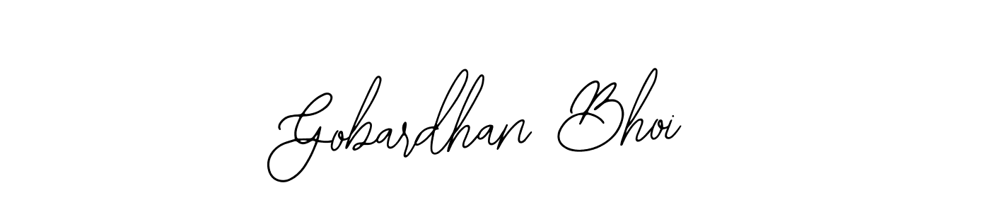 How to Draw Gobardhan Bhoi signature style? Bearetta-2O07w is a latest design signature styles for name Gobardhan Bhoi. Gobardhan Bhoi signature style 12 images and pictures png