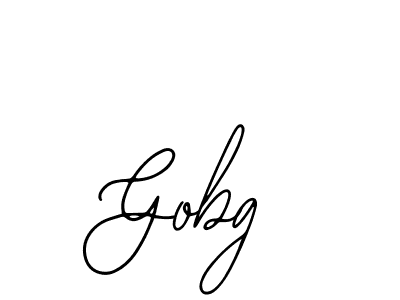 Make a beautiful signature design for name Gobg. With this signature (Bearetta-2O07w) style, you can create a handwritten signature for free. Gobg signature style 12 images and pictures png