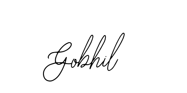 Design your own signature with our free online signature maker. With this signature software, you can create a handwritten (Bearetta-2O07w) signature for name Gobhil. Gobhil signature style 12 images and pictures png